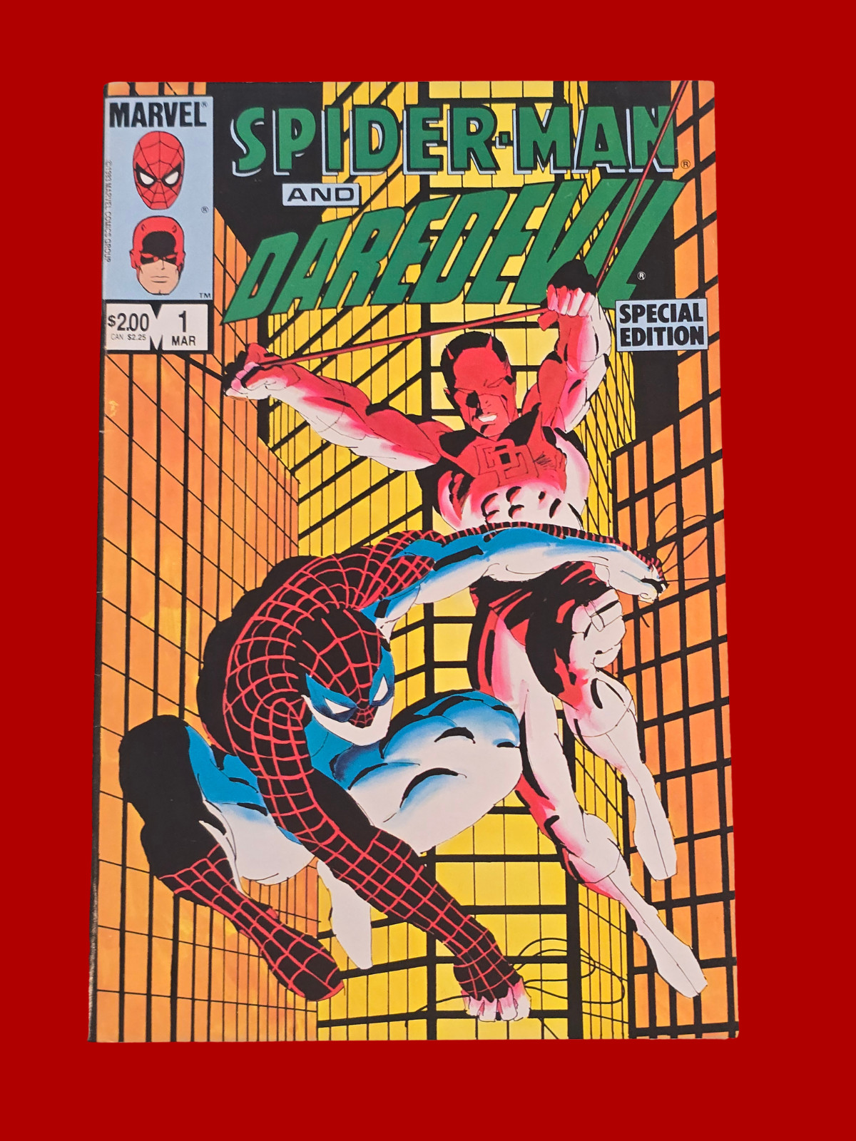 Marvel Spider-Man Daredevil Special Edition #1 Frank Miller 1984 Reprint