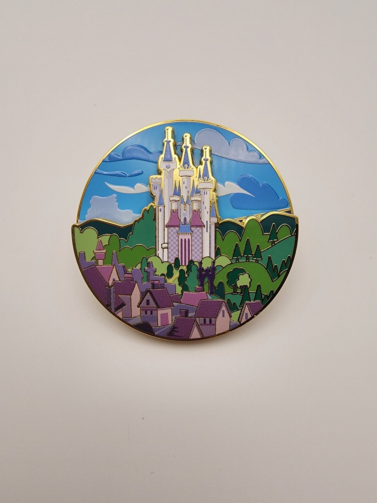 Disney Princess Castle Day & Night Spinner Blind Box Pin - Cinderella Disney Princess Castle Day & Night Spinner Blind Box Pin - Cinderella