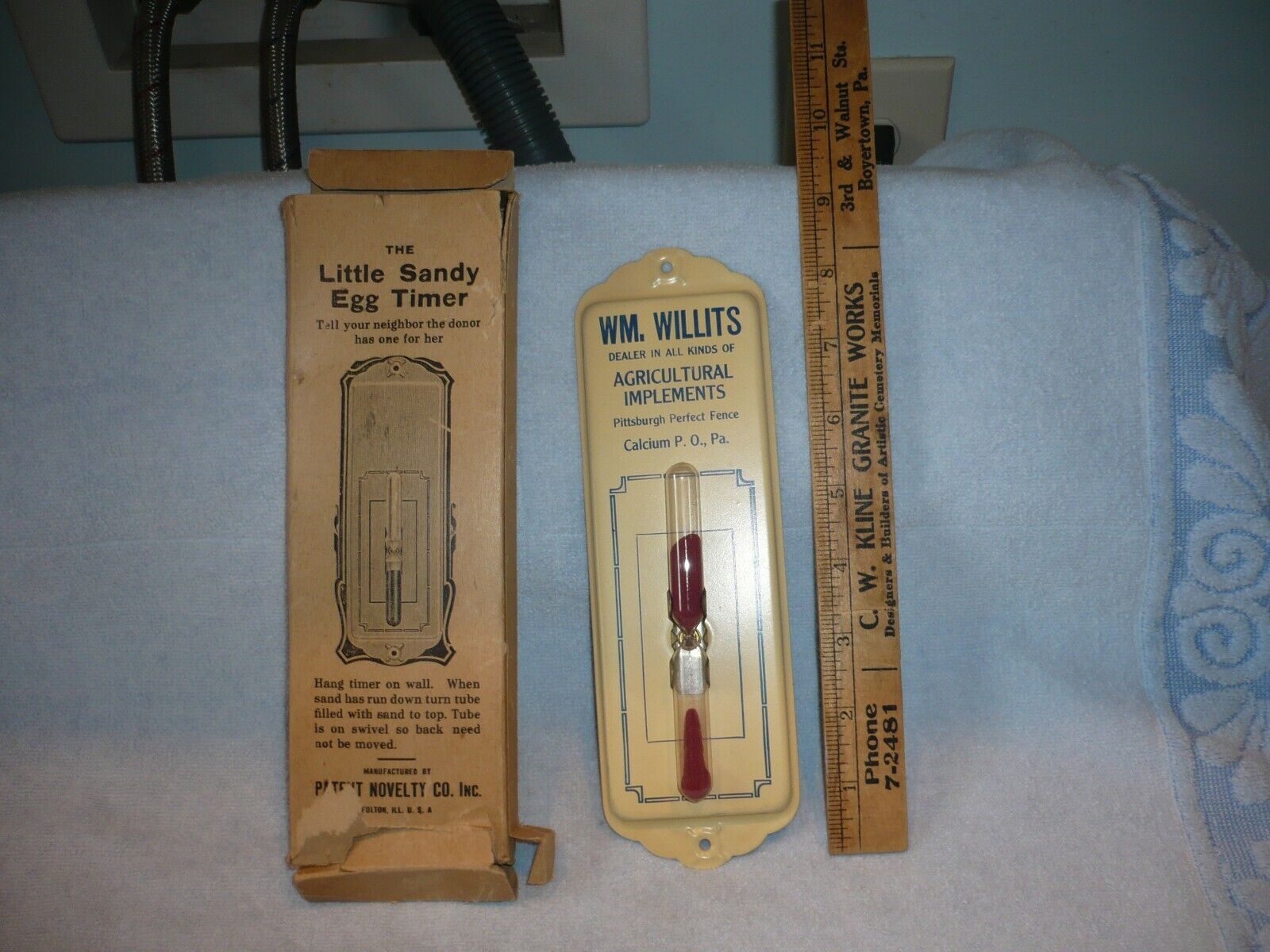   calcium pa berks county wm. willits agricultural implements dealer timer 
