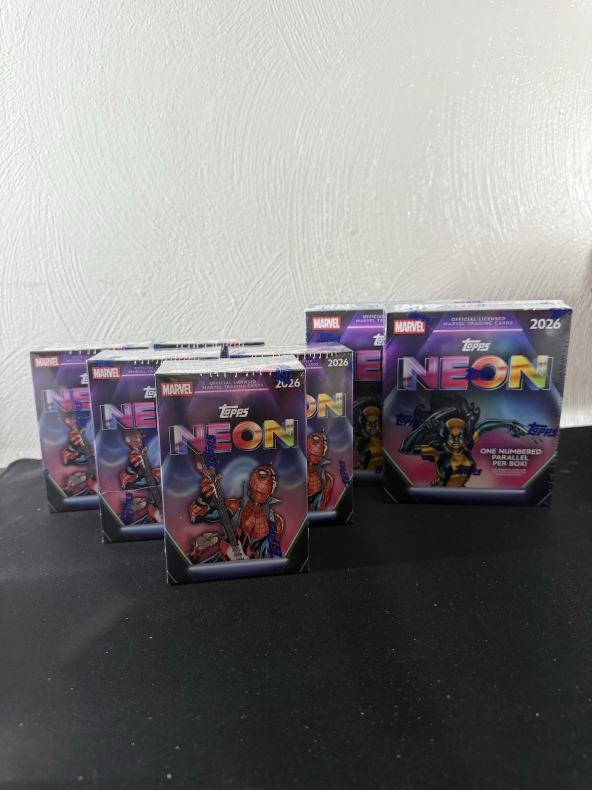 LOT OF 7 - 2026 Topps Neon Marvel Mega Box And Value Box SEALED NEW