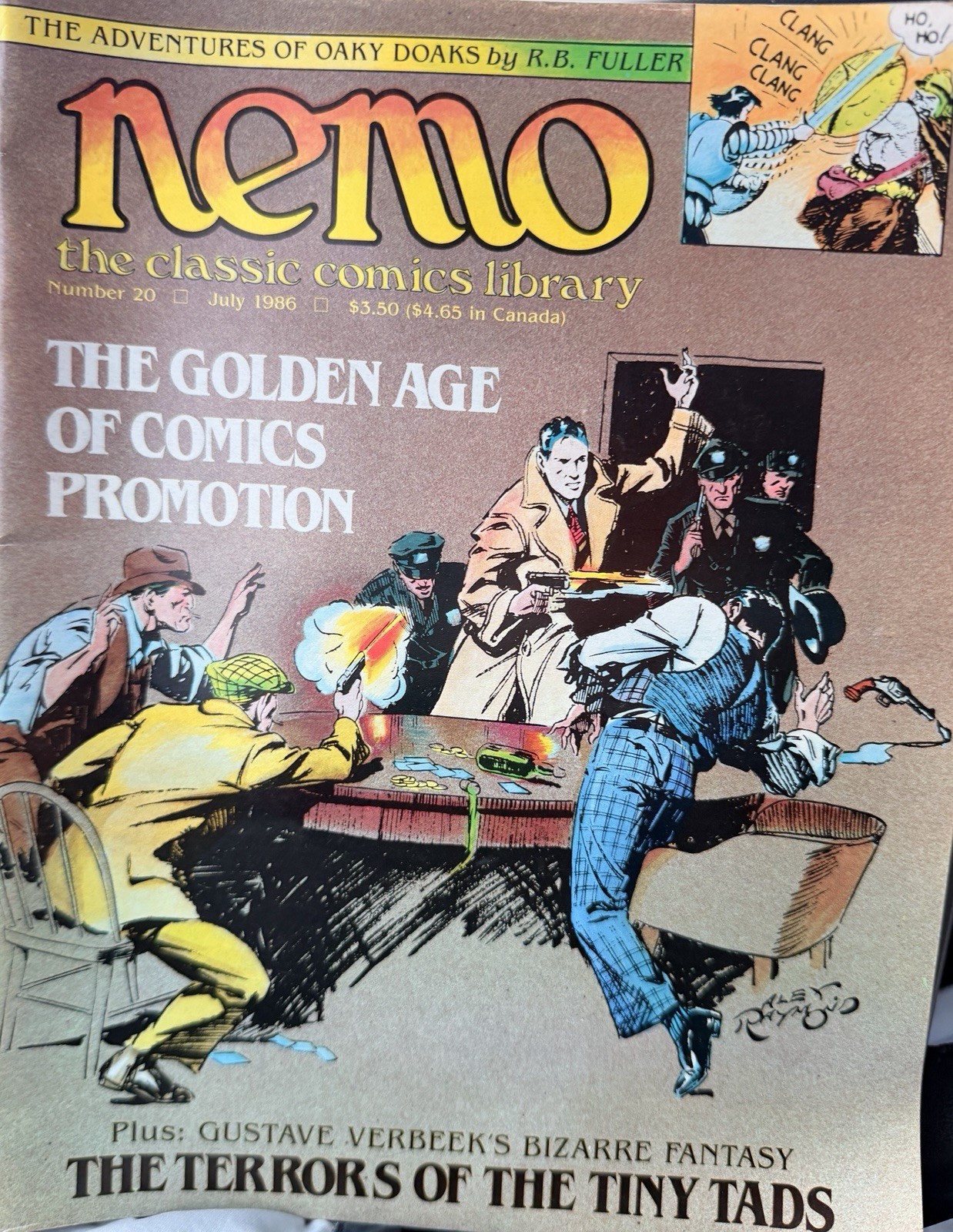 Nemo ~ The classic Comics Library Oaky Doaks Fuller #20 Fantagraphics ~ VF 1986