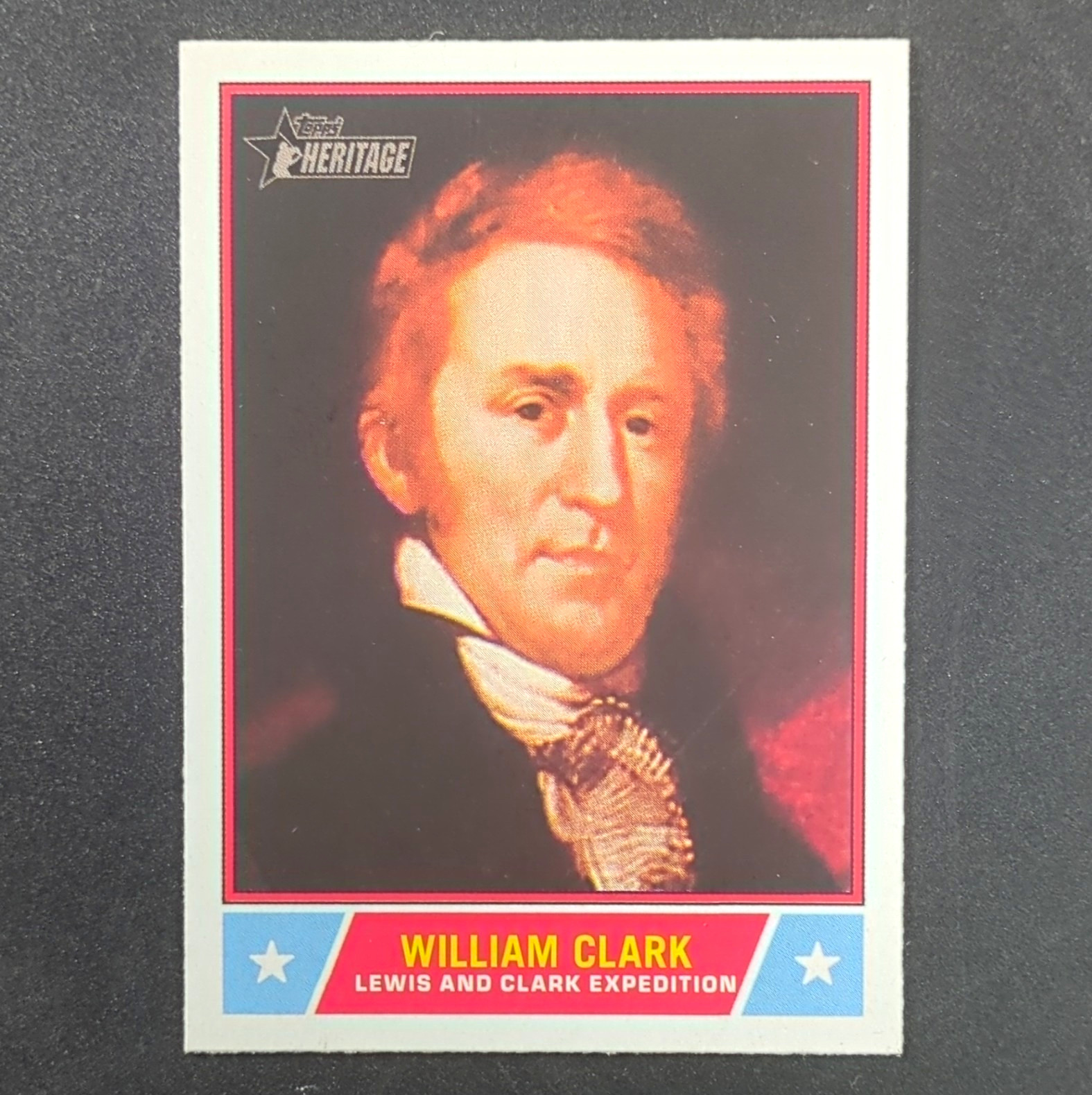 Topps 2025 Heritage Notable Americans NS-34 William Clark Base Set Card