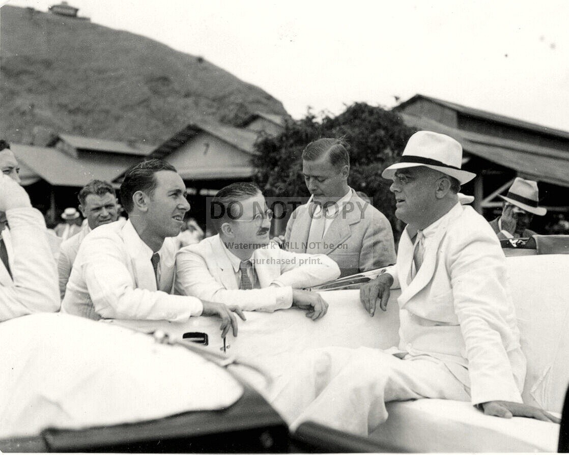 PRESIDENT FRANKLIN D. ROOSEVELT ON VISIT TO PANAMA IN 1934 8x10 Photo Wall Decor