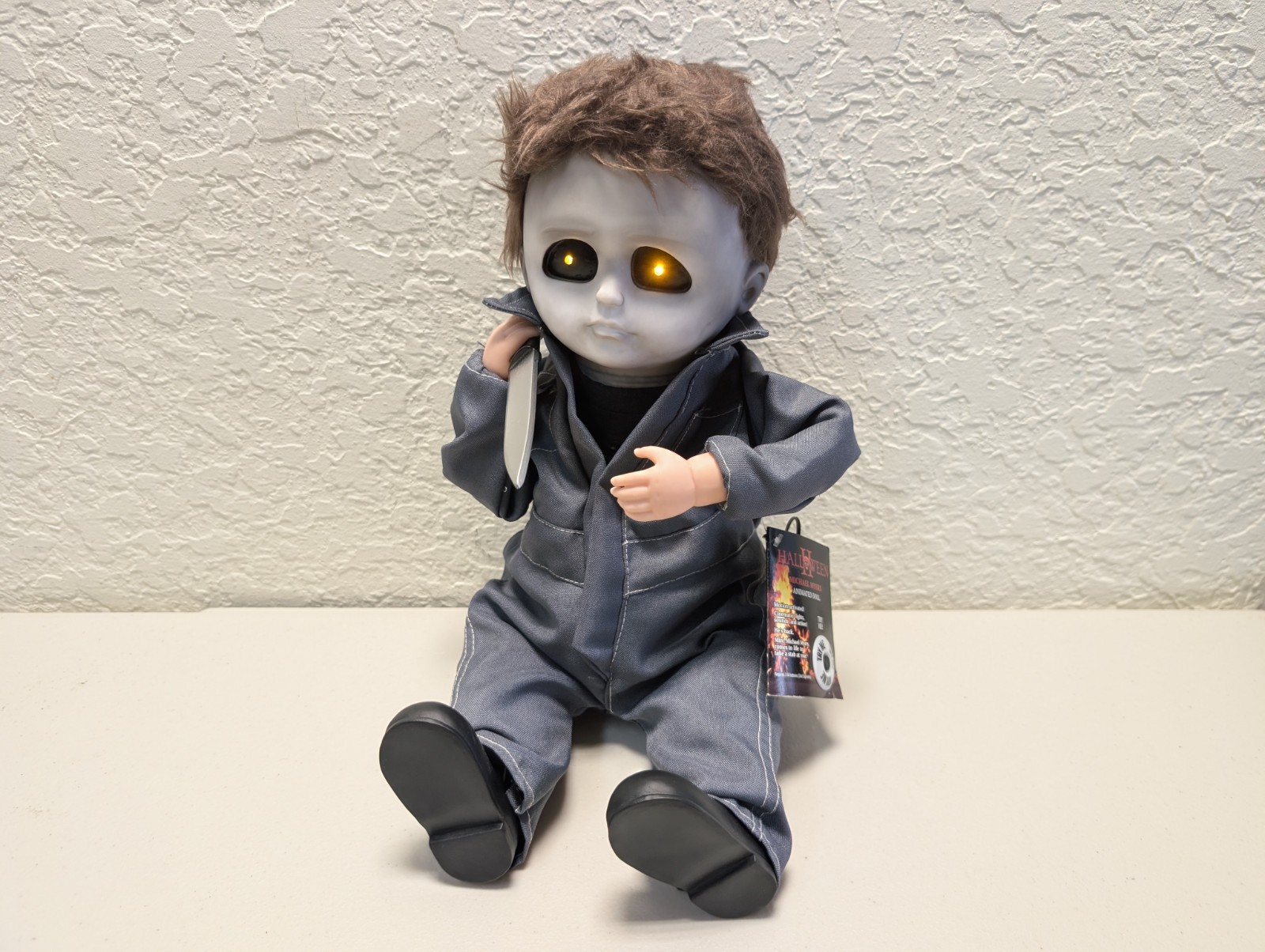 HALLOWEEN II Baby Michael Myers Animatronic Light up Eyes Halloween Brand NEW