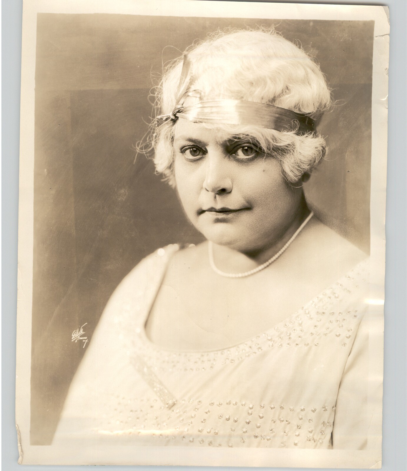 THEATER TELEVISION Performer Trixie Friganza Portrait VINTAGE 1932 Press Photo