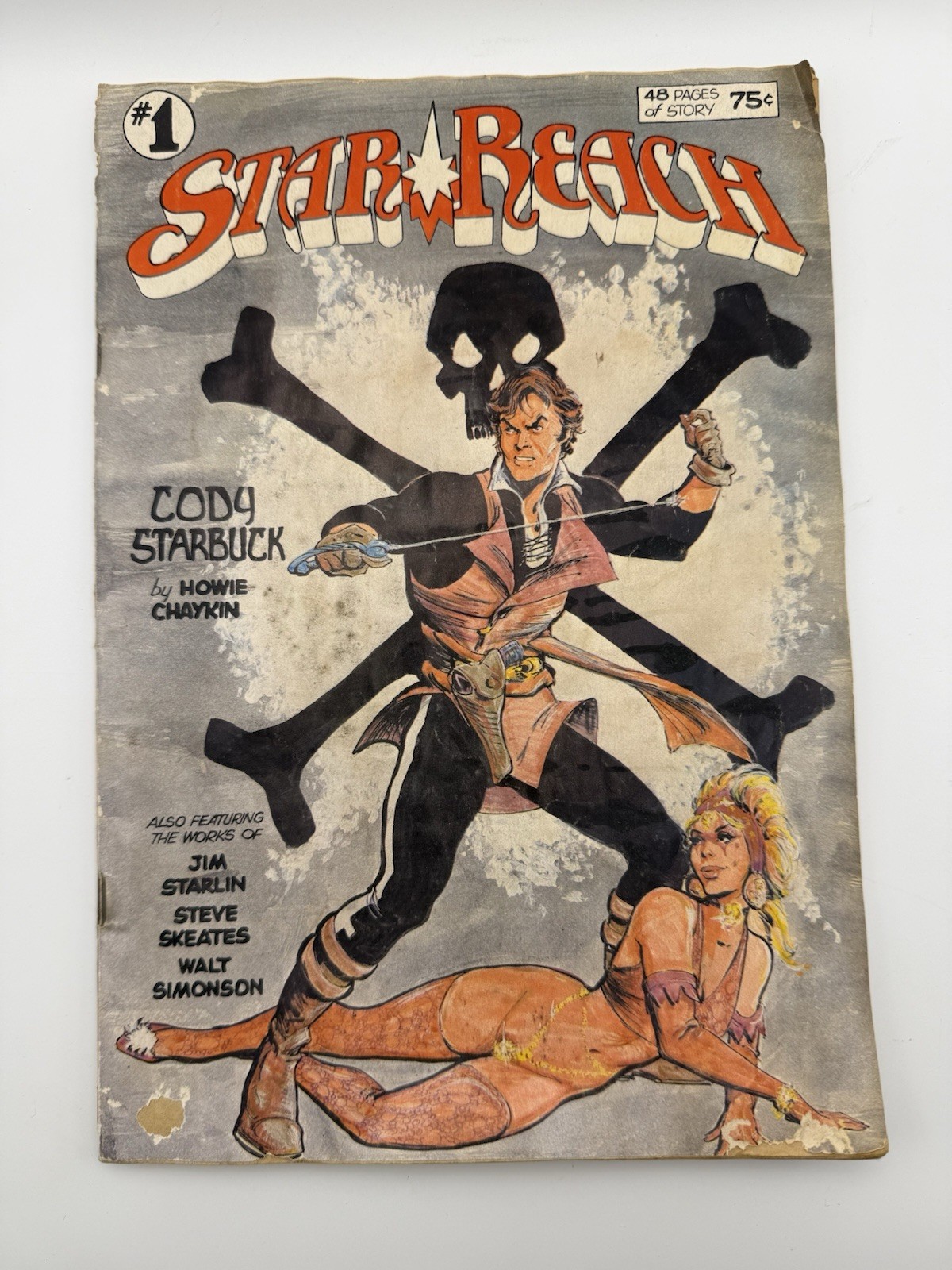 Star Reach 1 1974 Comic Book 1st Print Cody Starbuck  Jim Starlin Raw Copy