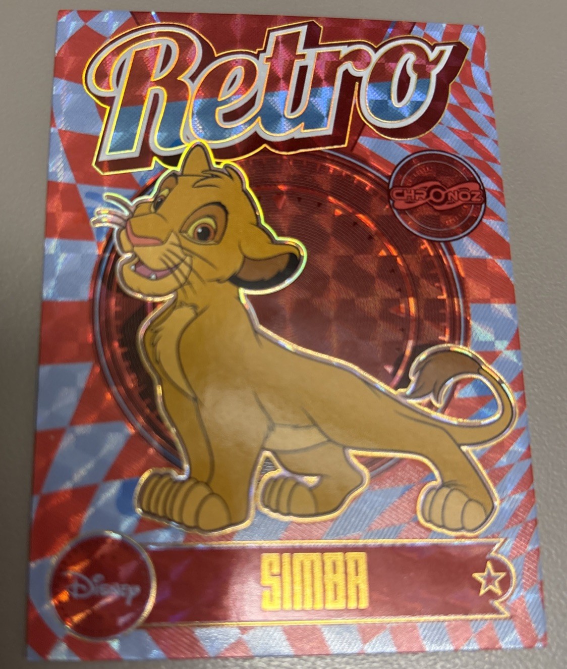 2026 Disney Chronoz Lion Kings SIMBA Red Retro 5/5 ALPHA ❤️🔥Cutie