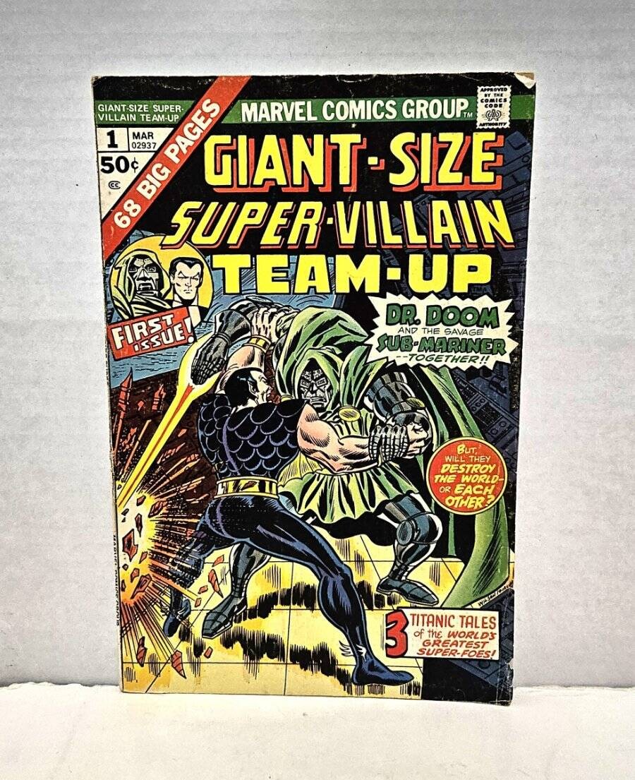 Giant-Size Super-Villian Team-Up First Issue Vol. 1 No. 1 March 1975