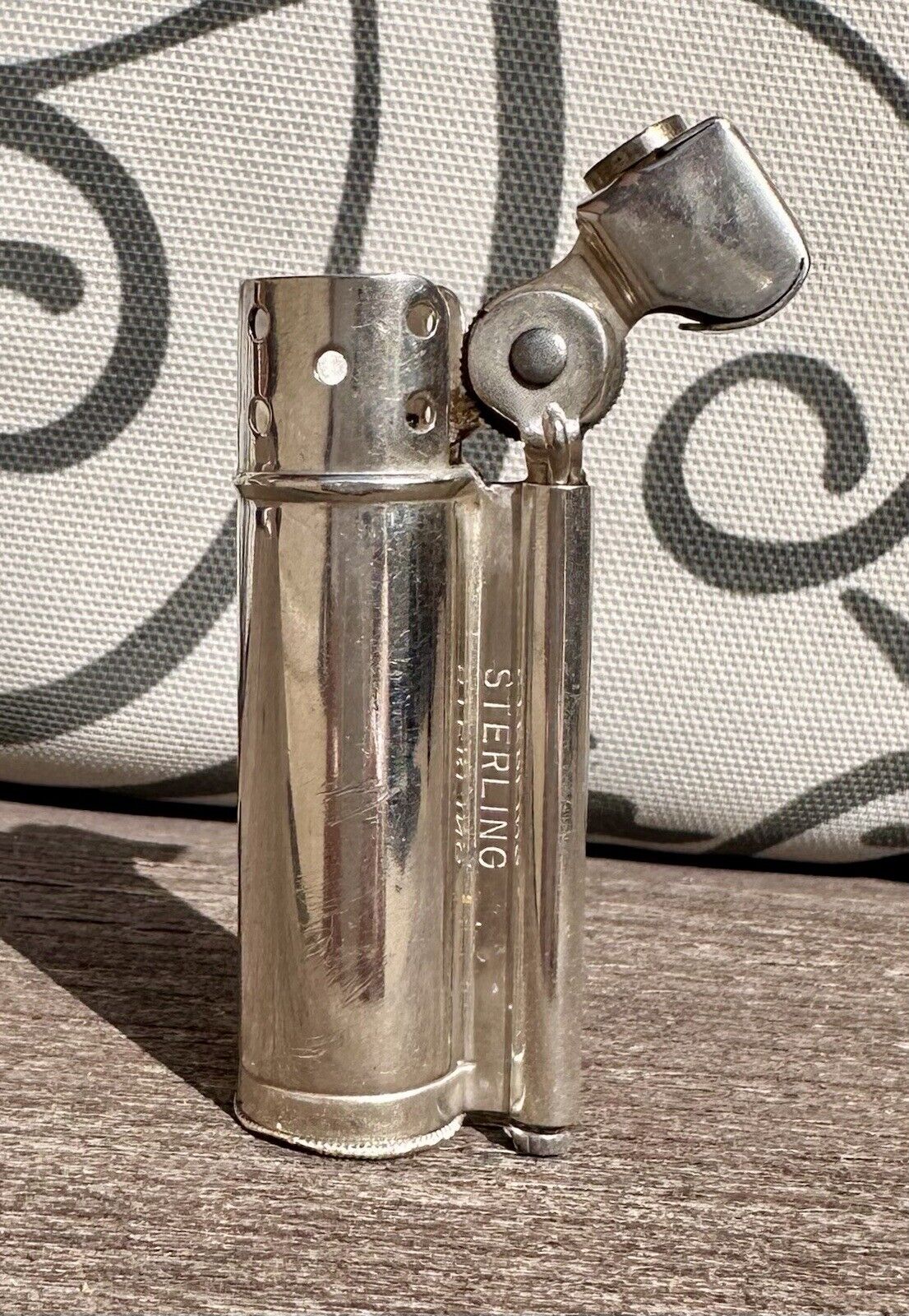 Dunhill Sterling Silver Service Lighter
