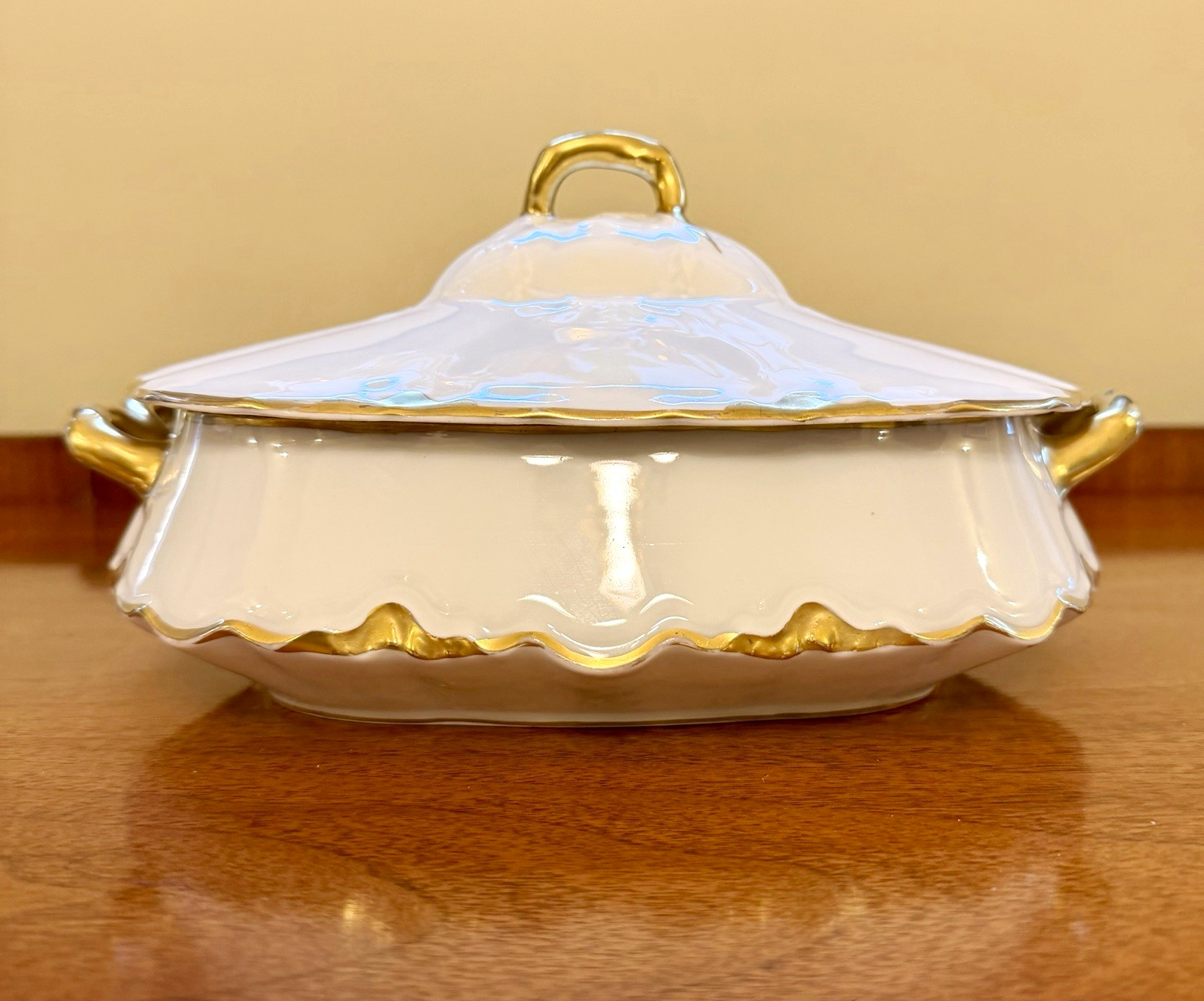 Hutschenreuther Selb Racine Blenheim Covered Bowl Bavarian German Dinnerware Hutschenreuther Selb Racine Blenheim Covered Bowl Bavarian German Dinnerware