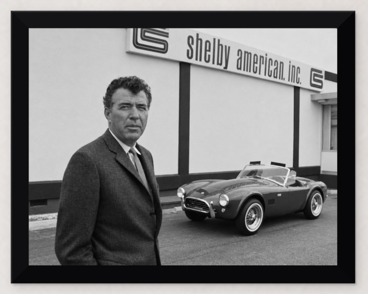 12X9.5 FRAMED CARROLL SHELBY \