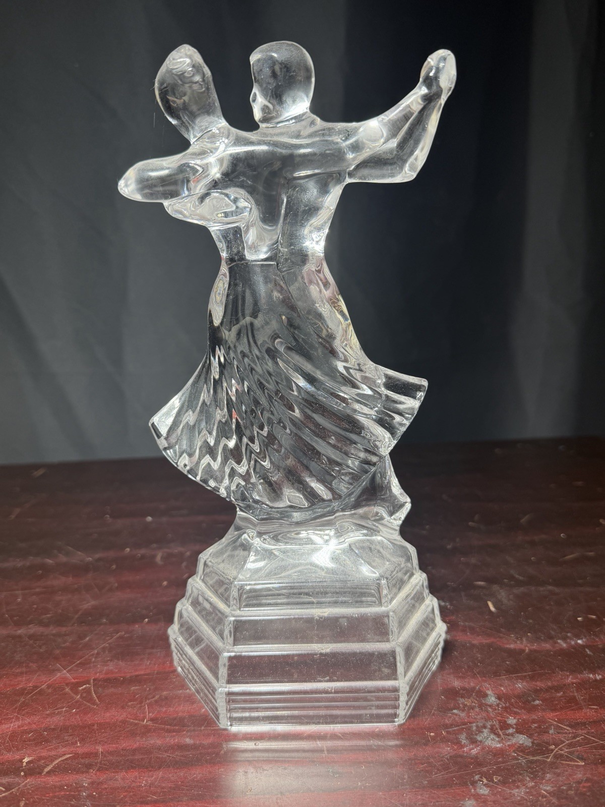RCR Royal Crystal Rock Ballroom Dancing Couple Figurine Romantic Sculpture