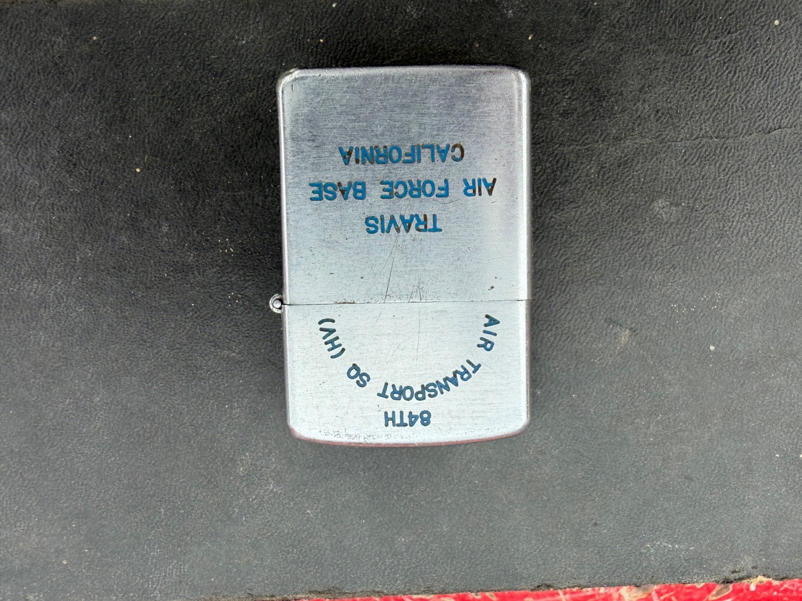 Vintage Korean War MATS Pacific Division Military Air Transport Service Lighter