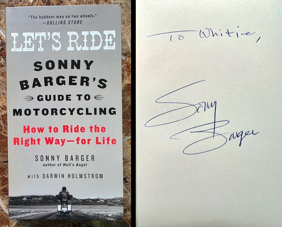 Let\'s ride - Sunny Barger signed autographed first edition Let\'s ride - Sunny Barger signed autographed first edition