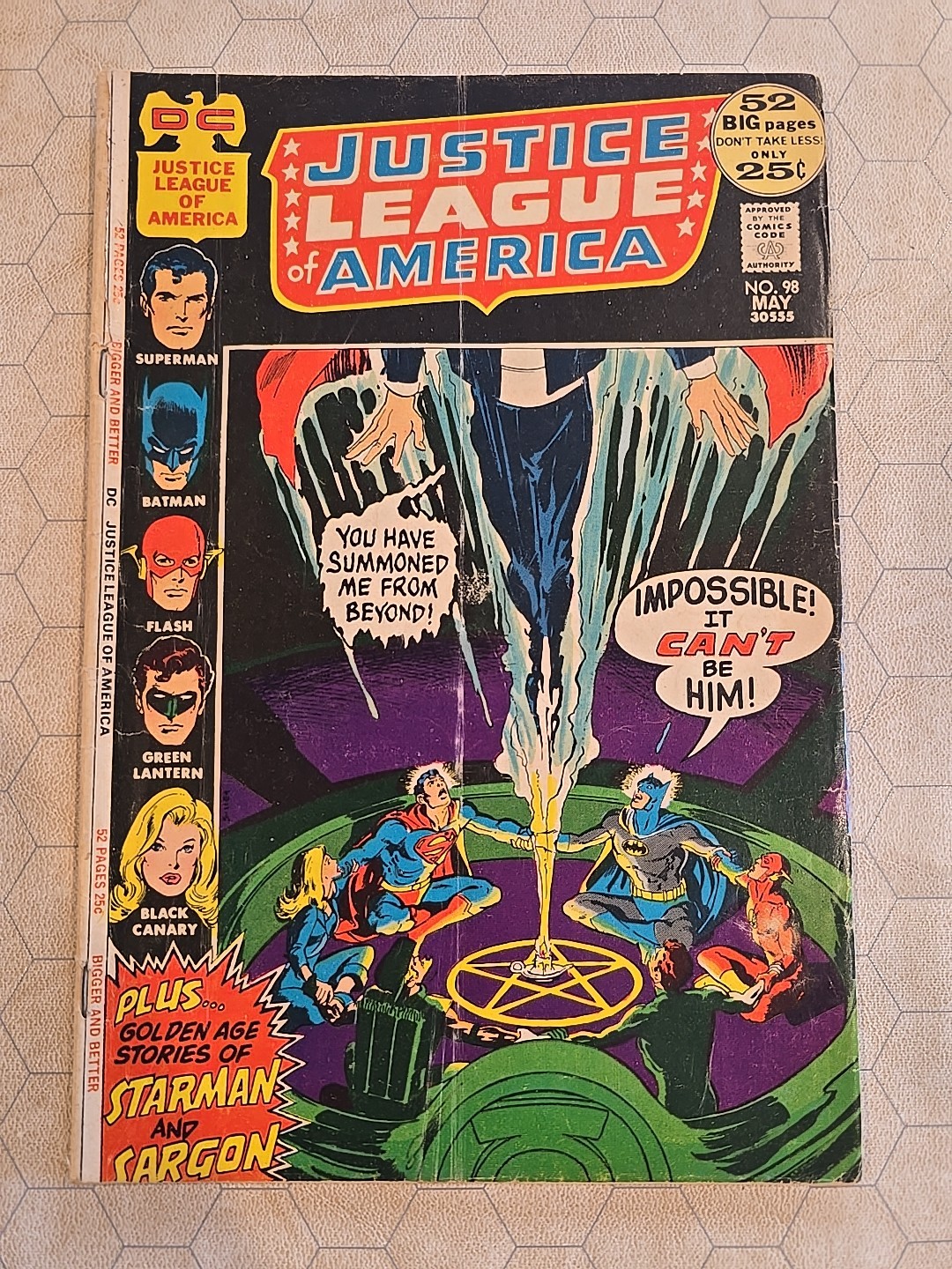 Justice League of America #98 FN (1972 DC Comics) - Neal Adams