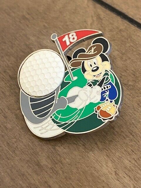 2007 Walt Disney Pin Mickey Mouse 18th Hole 