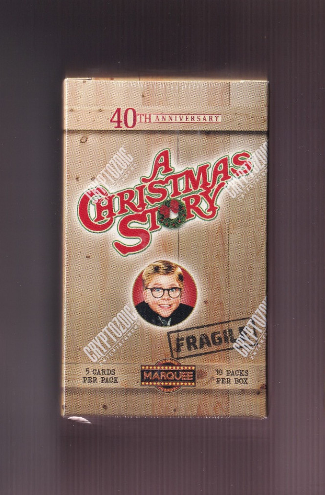 2024 CRYPTOZOIC A CHRISTMAS STORY 40TH ANNIVERSARY One (1) SEALED 18-PACK Box