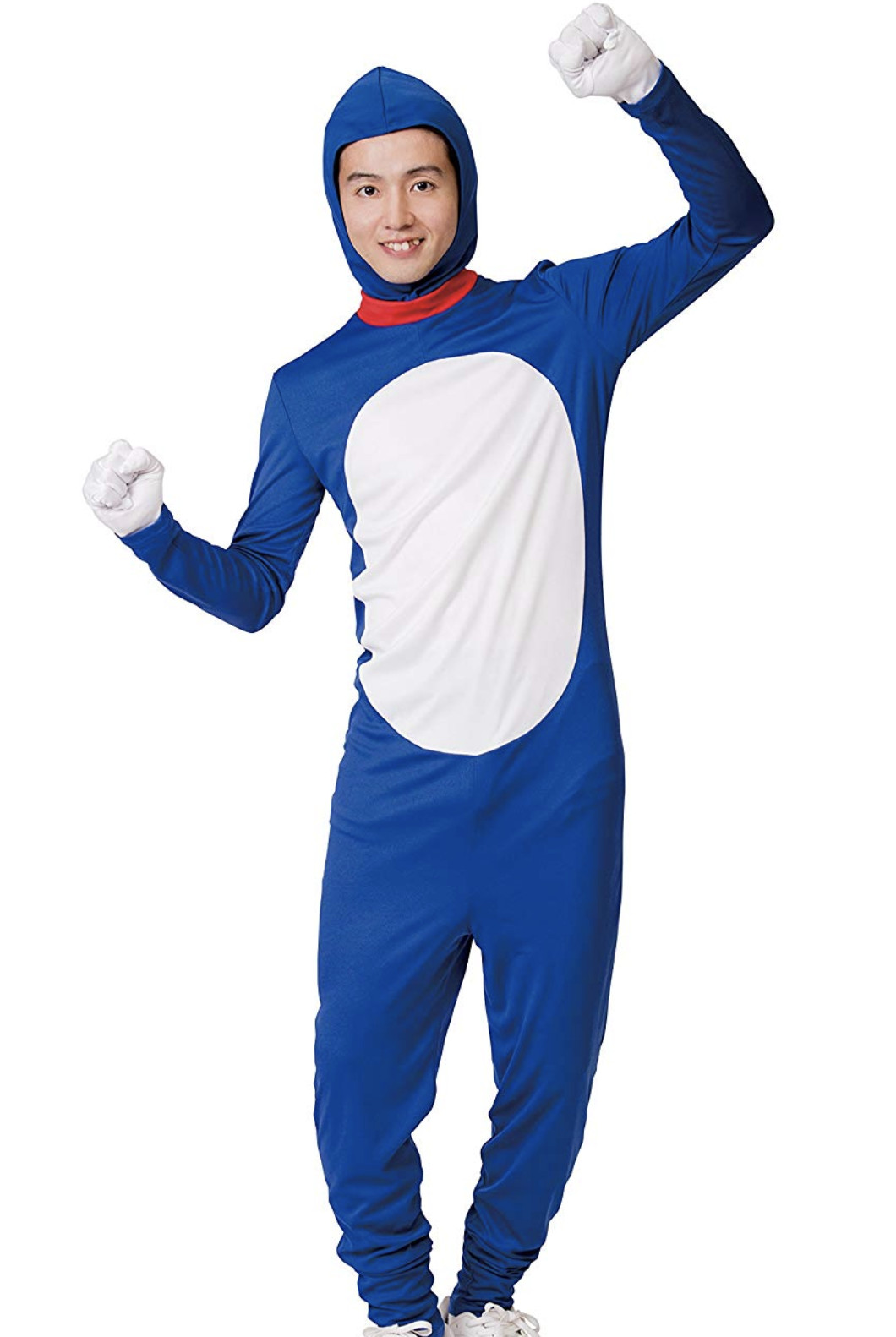 Japanese Men's Kimono Doraemon costume Blue Tights Cosplay Set