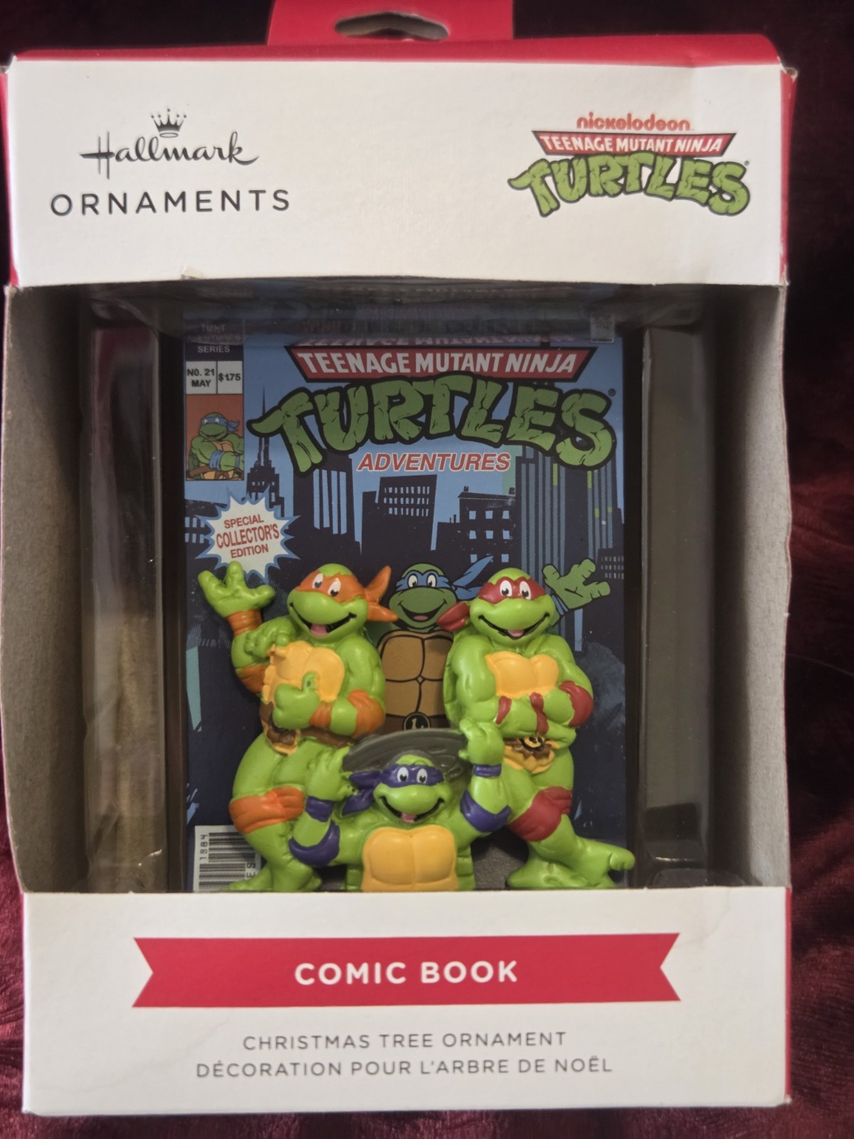 TMNT Christmas 2025 Hallmark Ornament Teenage Mutant Ninja Turtles NIB 