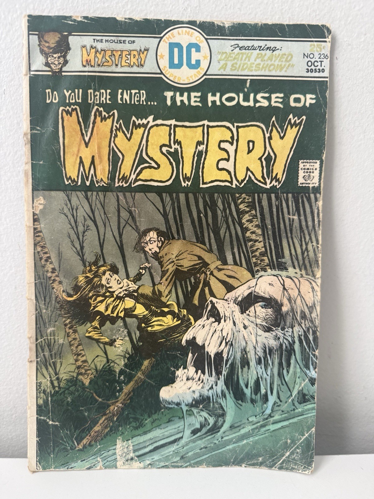 👻House of Mystery #236 GD/VG / HORROR DC /1975🔥 BERNIE WRIGHTSON ART 👻House of Mystery #236 GD/VG / HORROR DC /1975🔥 BERNIE WRIGHTSON ART