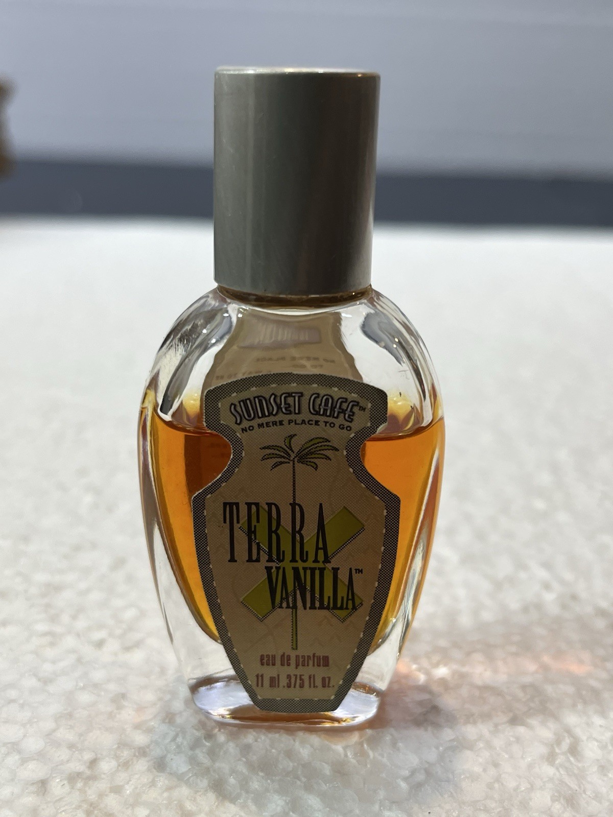 Vintage Sunset Cafe TERRA VANILLA Eau de Parfum 11ml .375oz Shiara Inc HTF