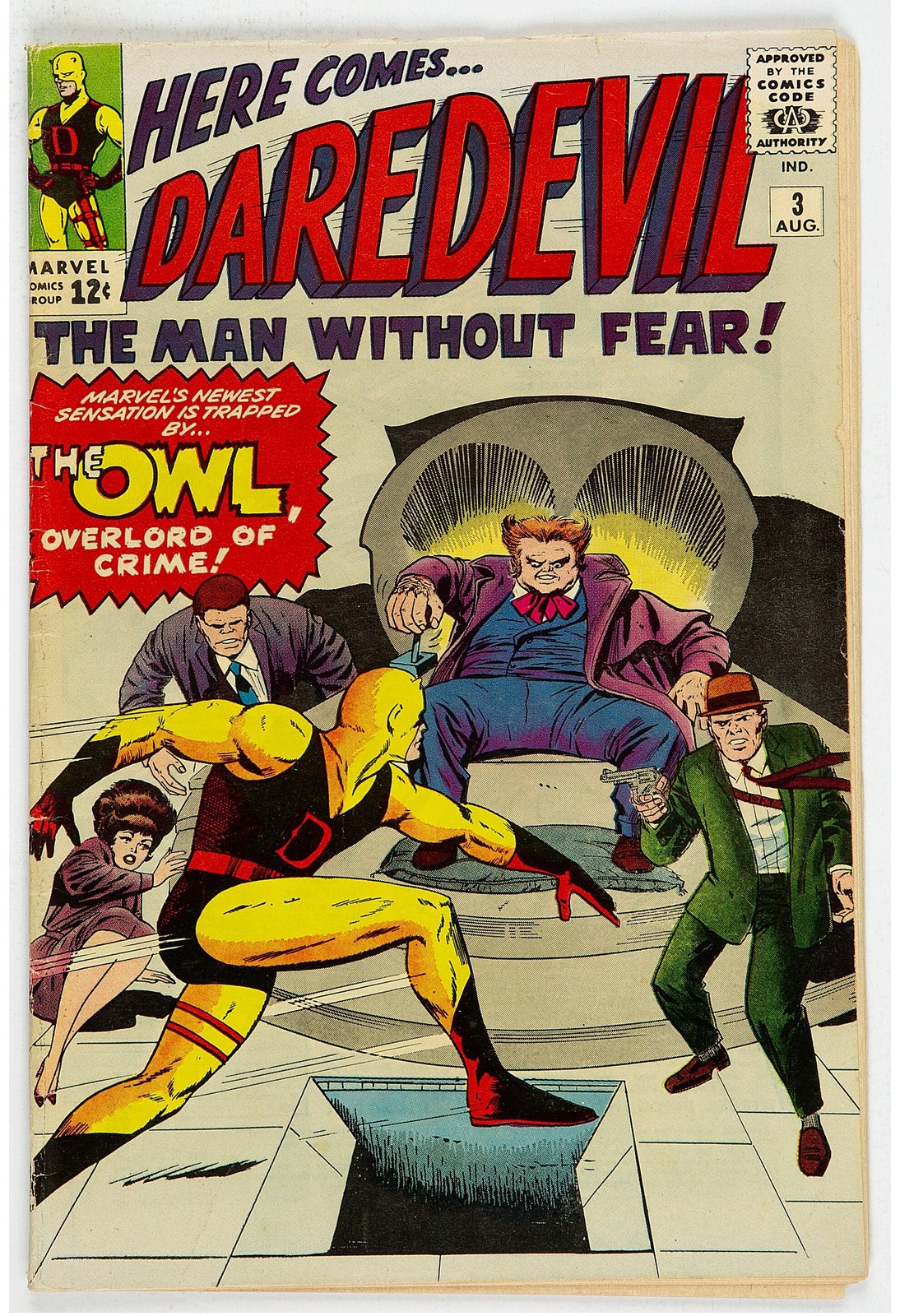 1964 Daredevil 3 MID GRADE
