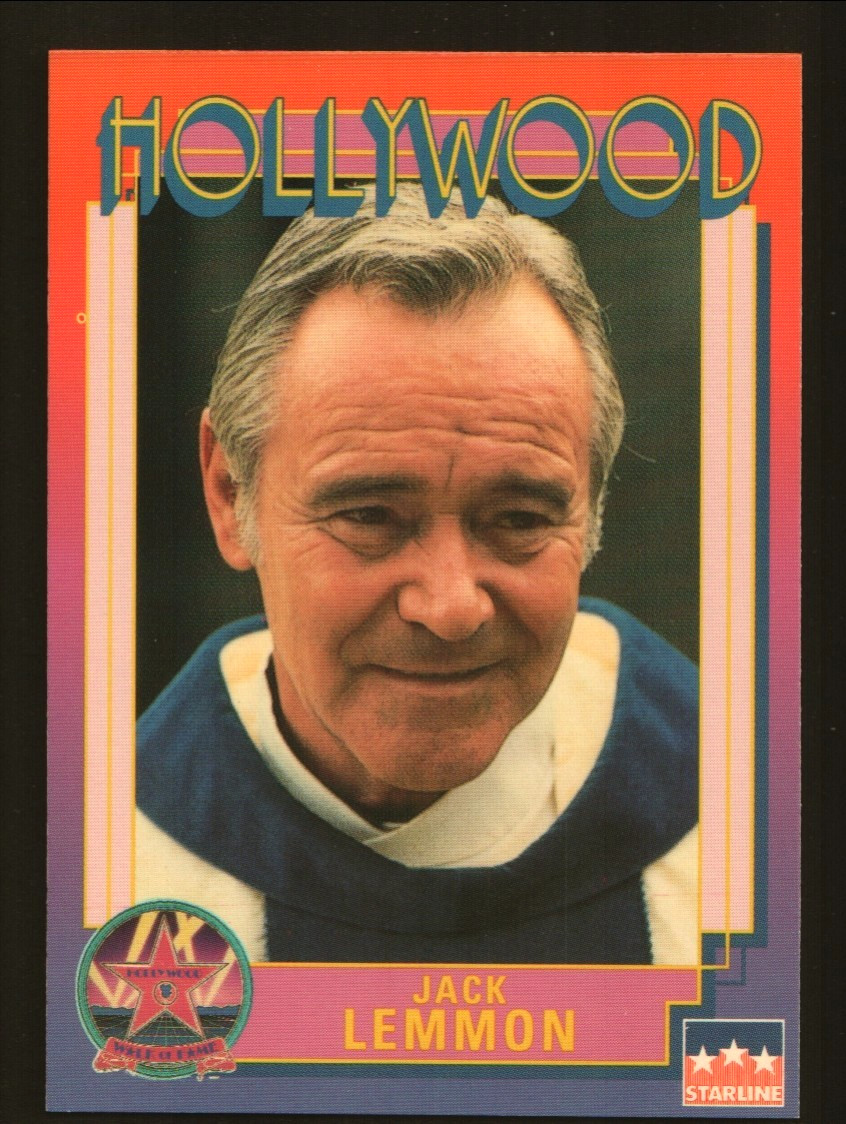 1991 Starline Hollywood Walk of Fame Jack Lemmon #2