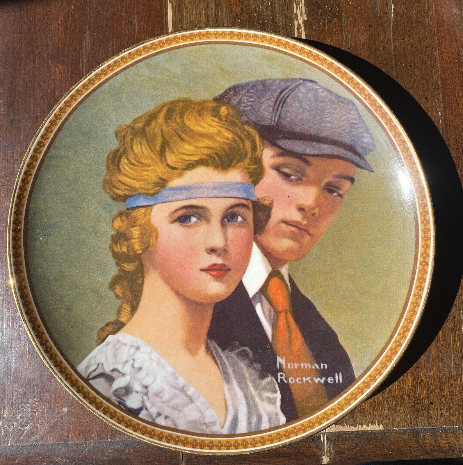 Norman Rockwell “Rediscovered Women” Decorative Plate