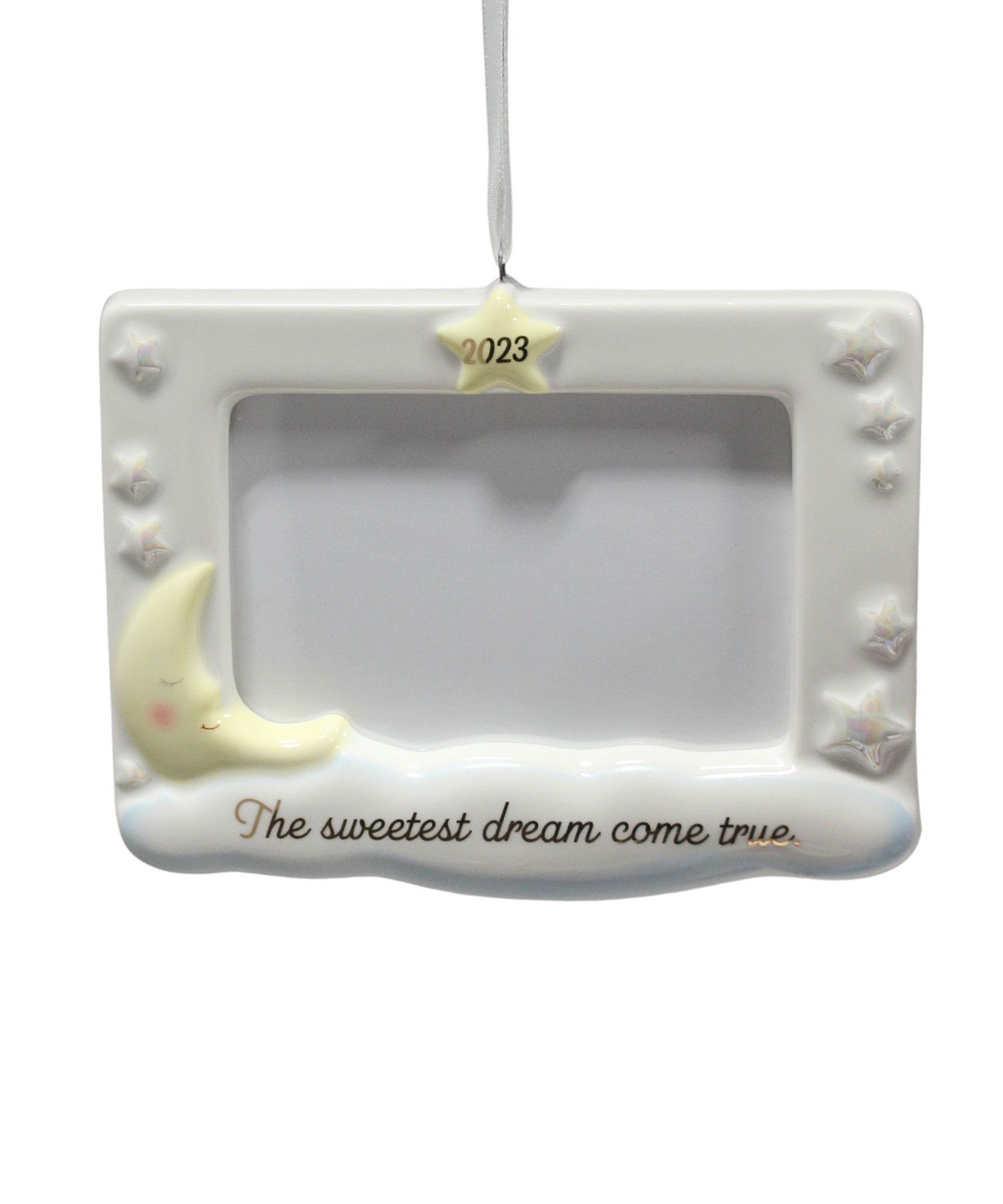 Hallmark Sweetest Dream Come True - Photoholder Ornament 2023 QHX3117 - Worn Box