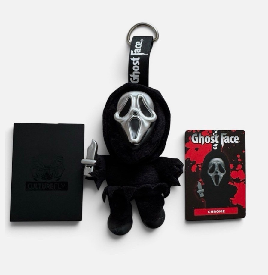ghostface chrome mystery plush rare 1/27
