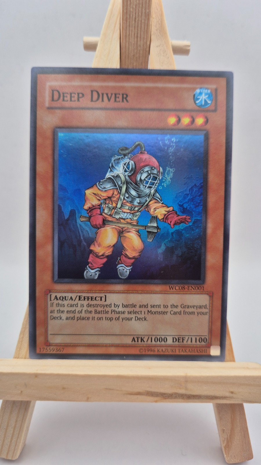 Yu-Gi-Oh TCG - Deep Diver WC08-EN001 - Super Rare Unlimited - NM