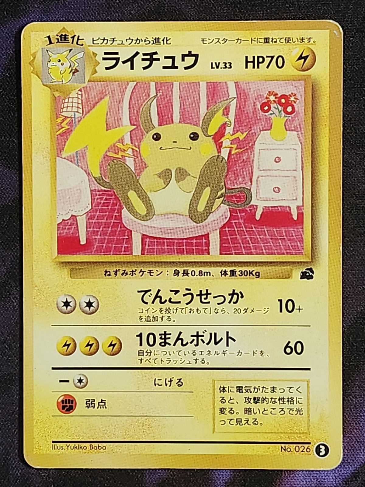 Pokemon Raichu 026 Bulbusaur Starter Kit Japanese