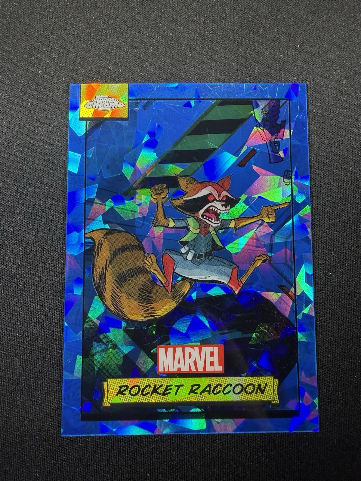 Rocket Raccoon 2024 Topps Marvel Chrome Sapphire #33 Rocket Raccoon 2024 Topps Marvel Chrome Sapphire #33