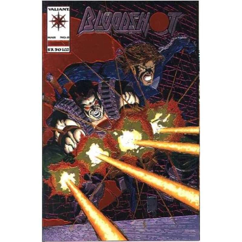 Bloodshot #0  - 1993 series Valiant comics NM minus Full description below [k\\
