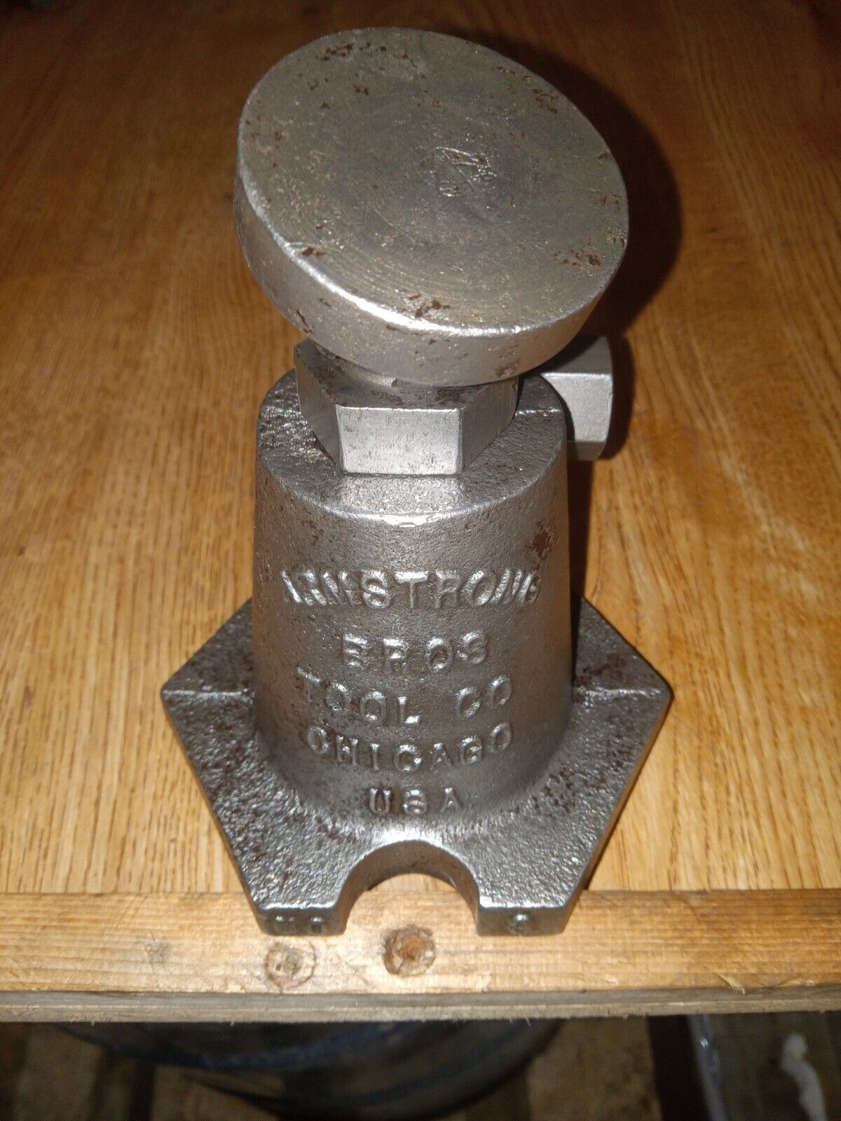 Vintage Armstrong Machinist Leveling Screw Jack No. 3
