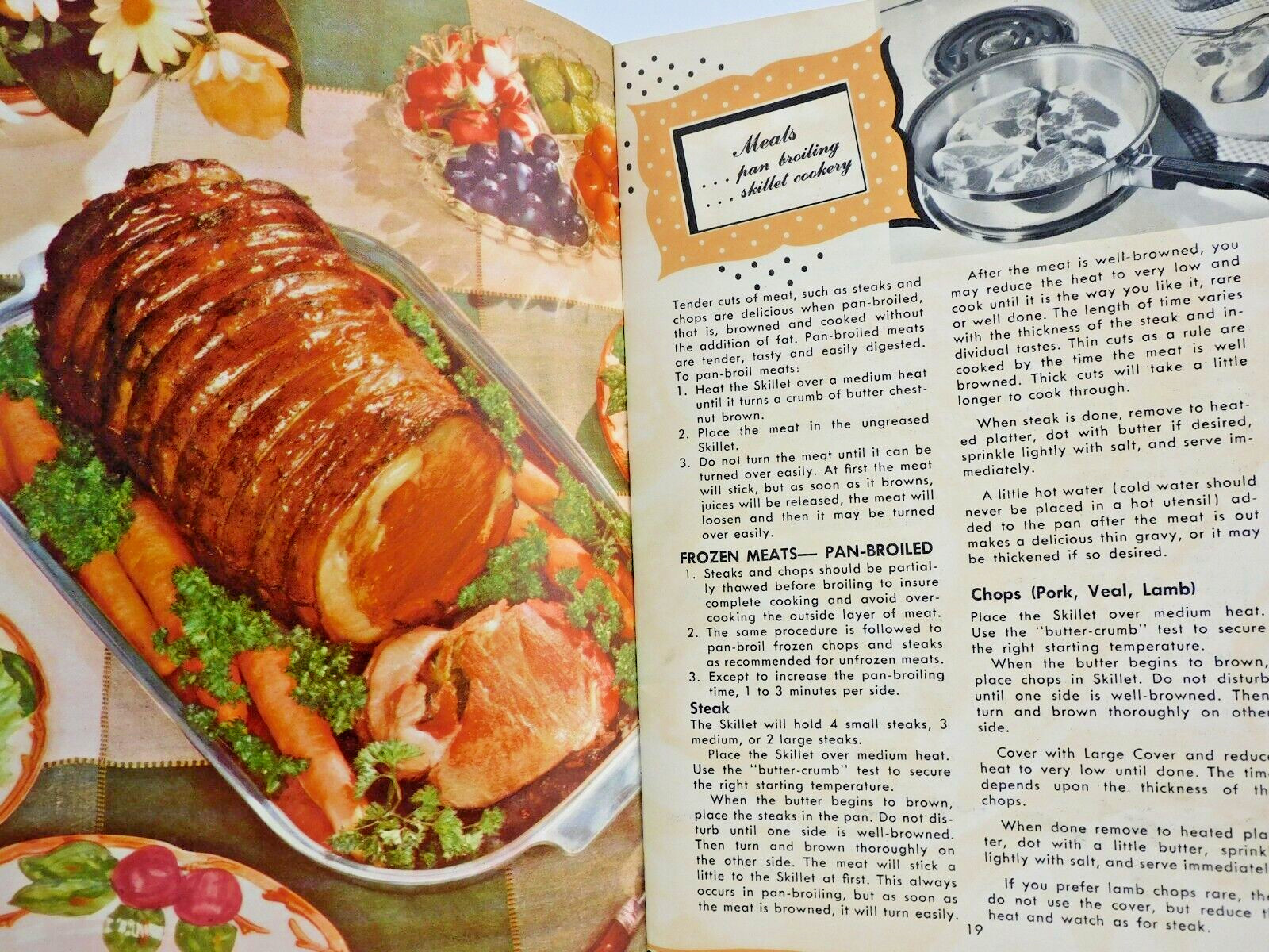 Kitchen Craft Cookware 1952 Owner's Manual Recipes and Instructions 52 Pgs Vtg Kitchen Craft Cookware 1952 Owner's Manual Recipes and Instructions 52 Pgs Vtg