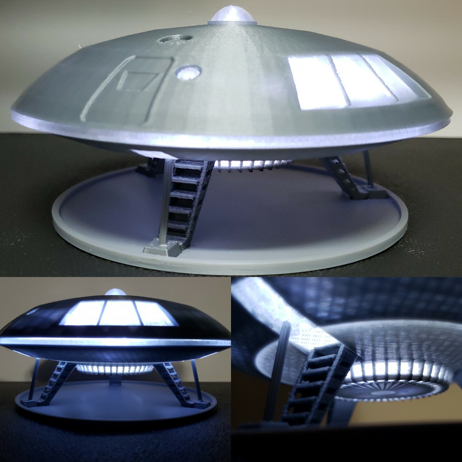 Jupiter 2 [from Lost in Space] - Medium - includes battery-powered lights