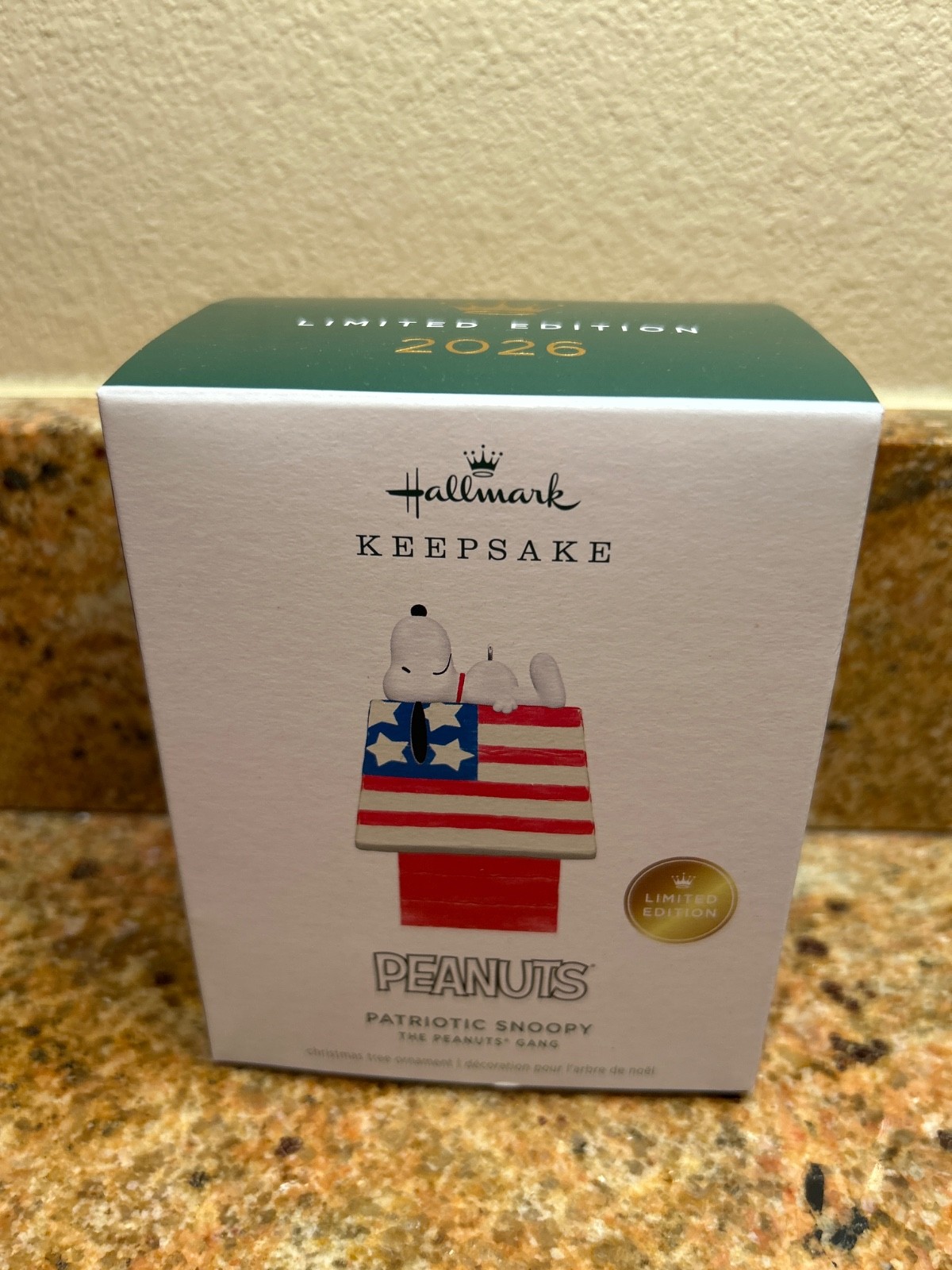 2026 HALLMARK - Patriotic Snoopy - THE SNOOPY GANG - LIMITED QUANTITY KEEPSAKE 2026 HALLMARK - Patriotic Snoopy - THE SNOOPY GANG - LIMITED QUANTITY KEEPSAKE