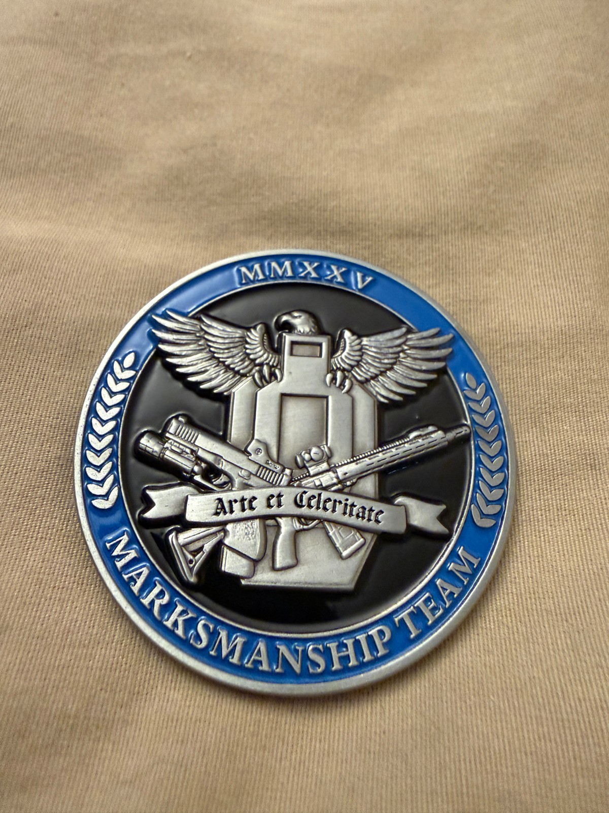 Lexington KY Police Marksmanship Team Challenge Coin Kentucky Rare MMXXIV