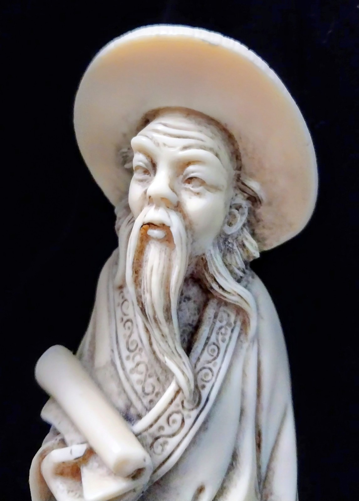 Vintage Wony LTD.,Chinese Man Unique Figurine,Very Collectible,Excellent Cond. Vintage Wony LTD.,Chinese Man Unique Figurine,Very Collectible,Excellent Cond.