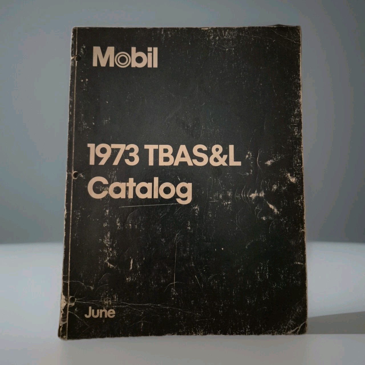 Vintage 1973 Mobil Oil Service Station TBAS&L Catalog Manual Tires Batteries Gas