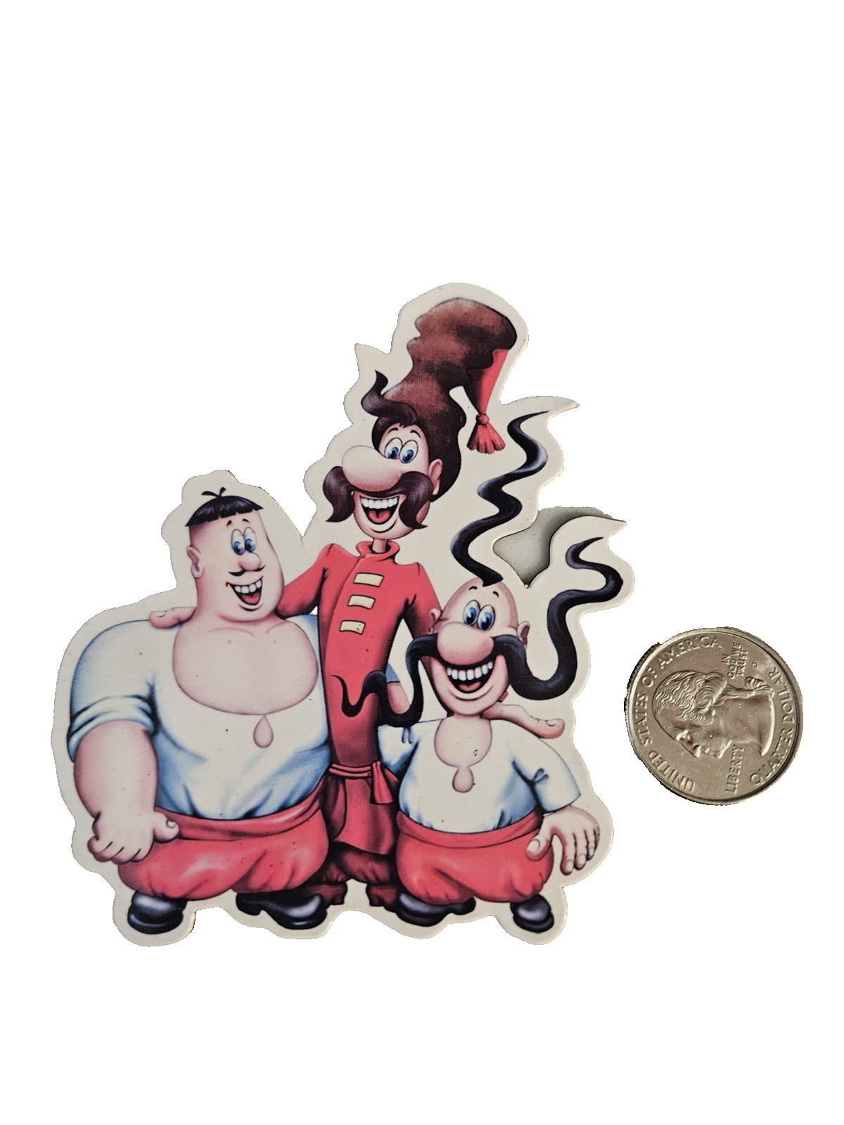 The Cossacks Yak Kozaky Magnet Vintage Ukrainian Soviet Cartoon Magnet RARE