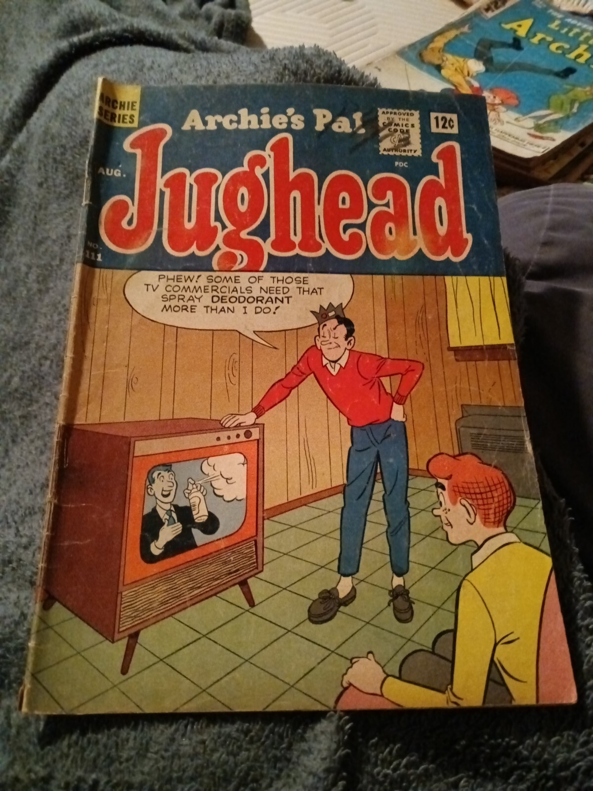 Archie\'s Pal Jughead #111 mlj comics 1964 Silver Age Teen Humor Big Ethel