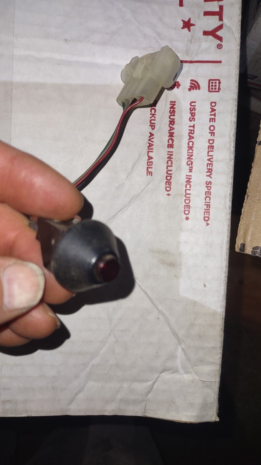 atari hard drivin arcade start button #1