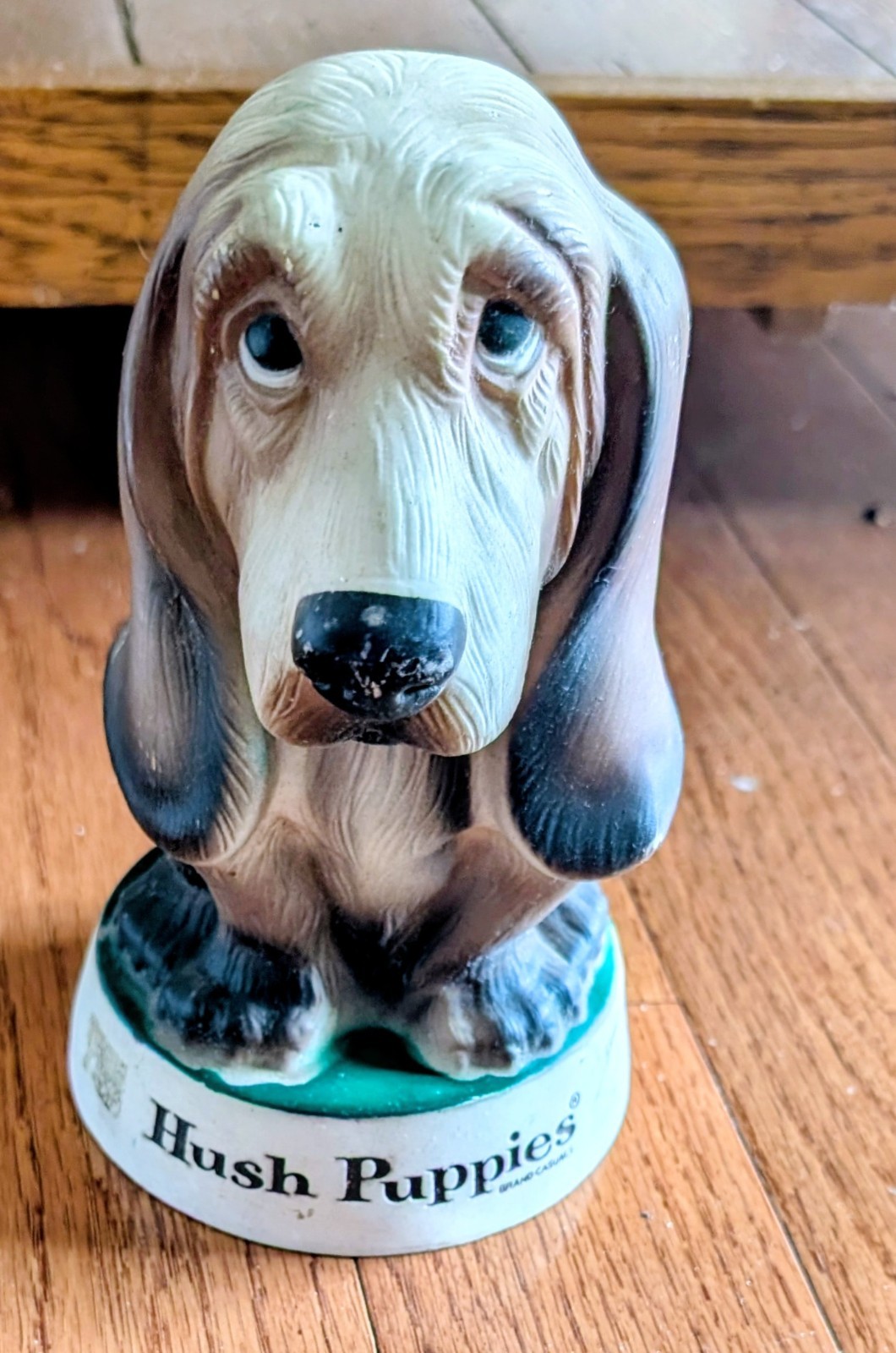 Vintage Hush Puppies Brand Shoes Basset Hound Coin Bank Advertising Piece Vintage Hush Puppies Brand Shoes Basset Hound Coin Bank Advertising Piece