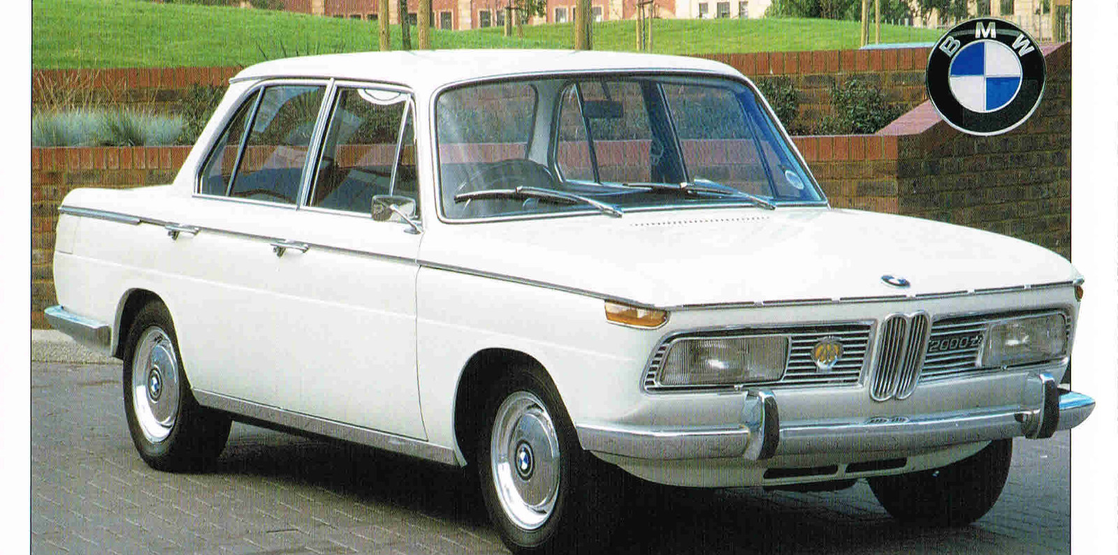 BMW 2000 Ti SPEC SHEET / Brochure / Prospek: 1966,1967,1968,