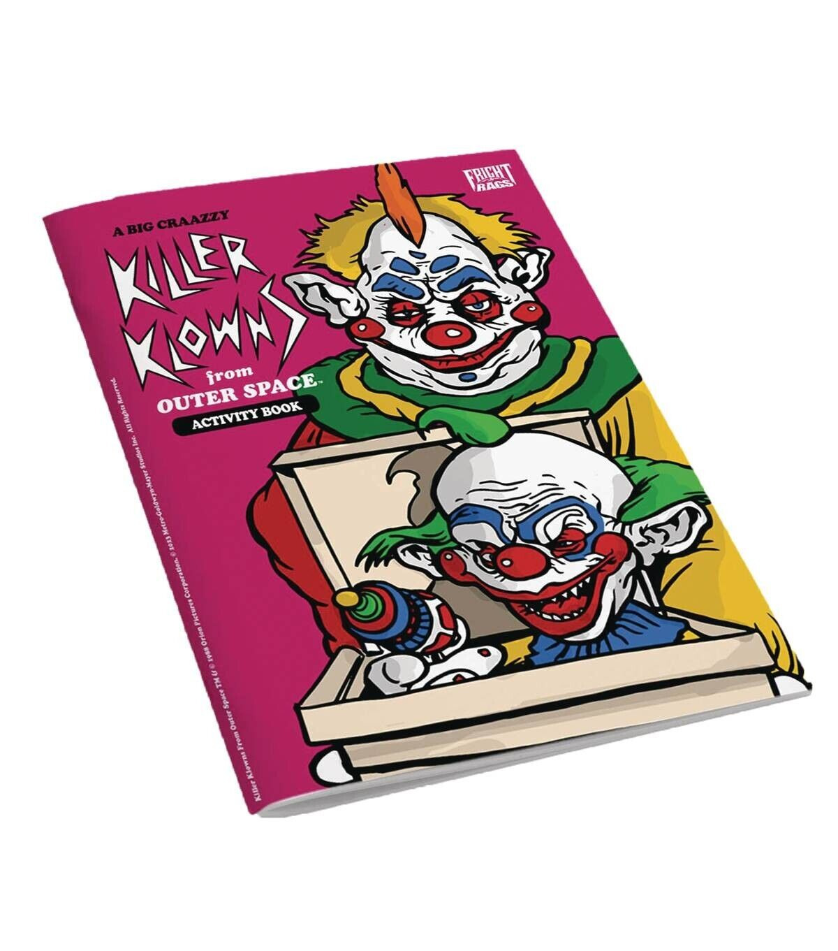 ⚰️ KILLER KLOWNS FROM OUTER SPACE ACTIVITY BOOK BY FRIGHT RAGS *7/31/24 PRESALE