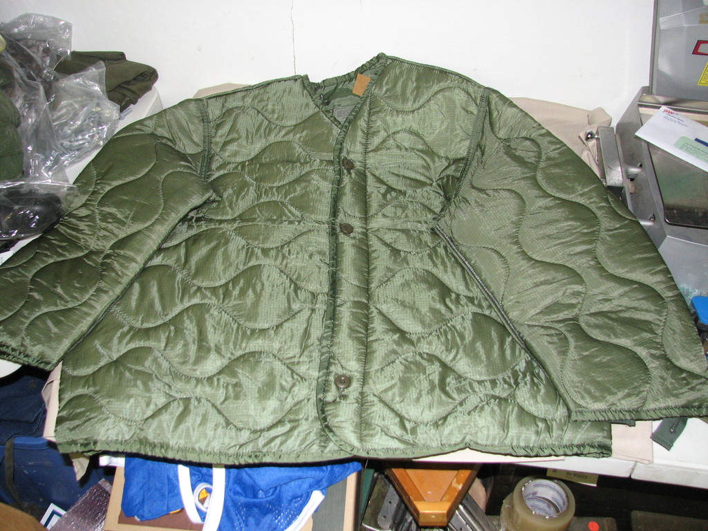M65 coat liner jacket cold weather size XLarge military