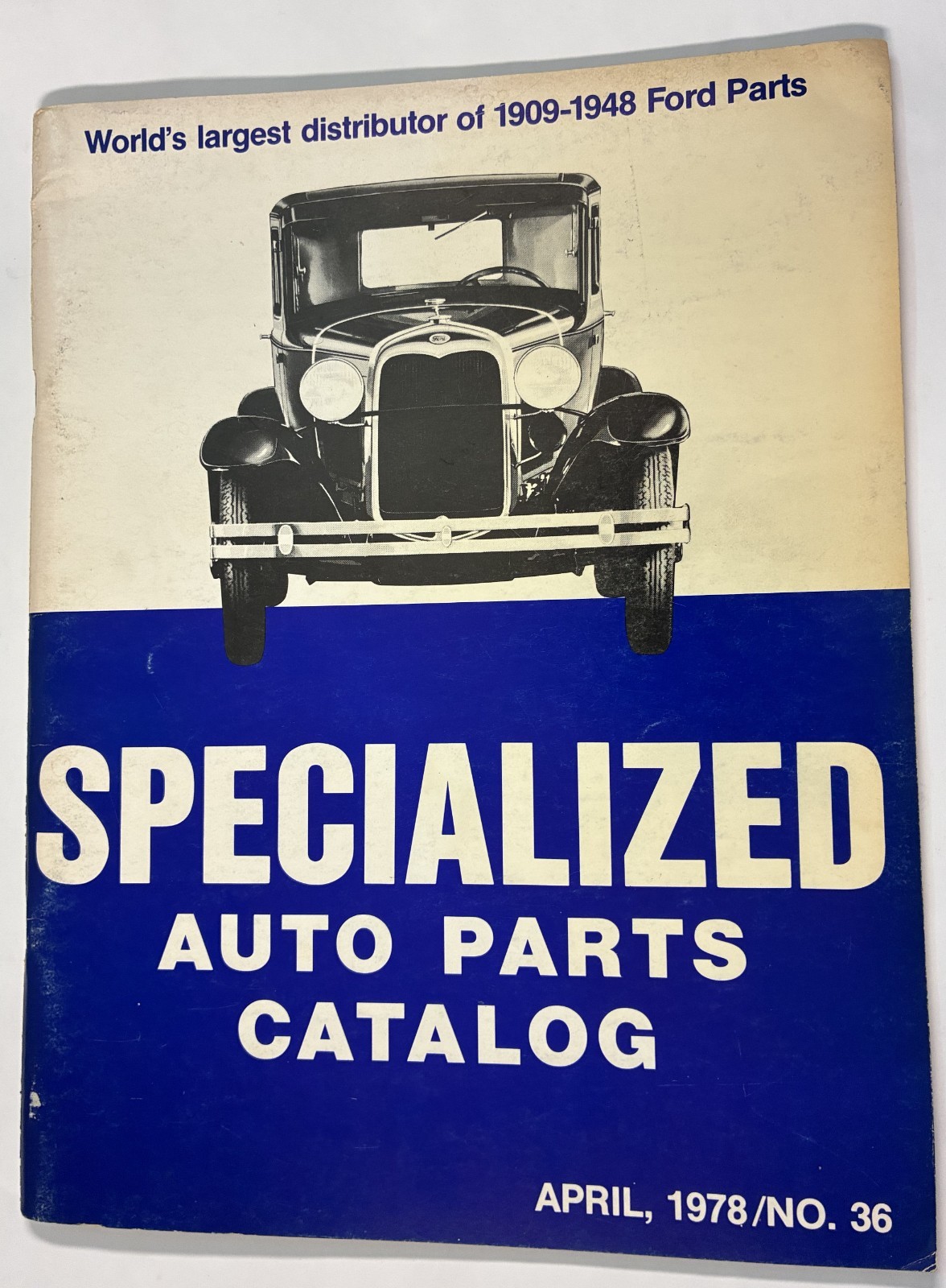 VINTAGE SPECIALIZED AUTO PARTS CATALOG 1909-1948. 64 Pages. Ford.