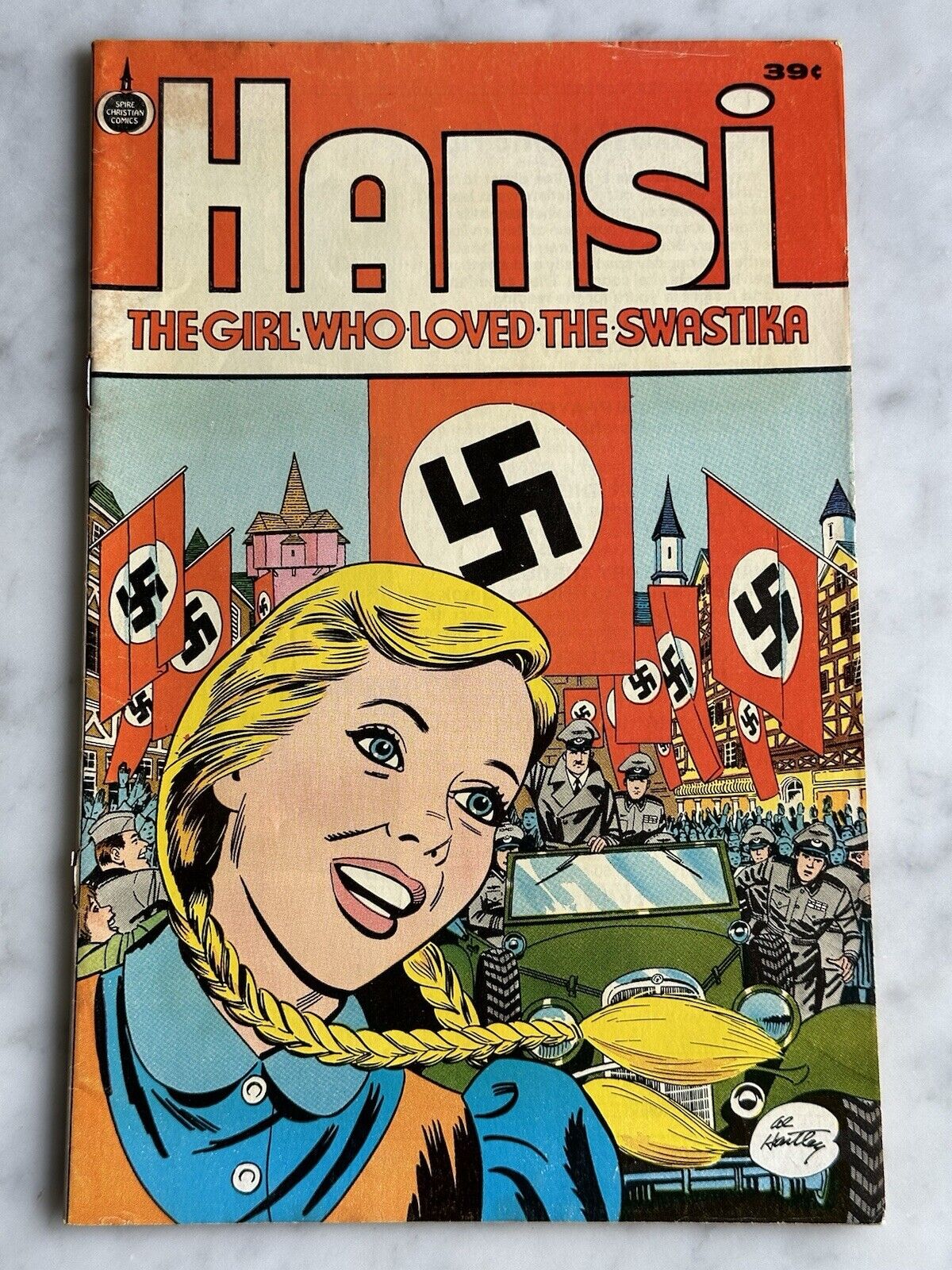 Hansi, the Girl Who Loved the Swastika #1 1st Print $0.39 VG 4.0 (Spire, 1973)
